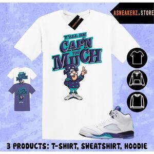 Shirt To Match Aj 5 Grape Matching Tee Captain T-Shirt
